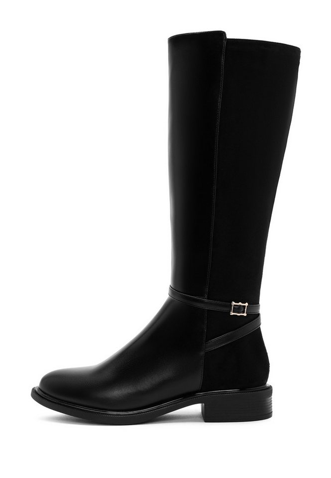 Derimod Stiefel aus Kunstleder Bootsschuh von Derimod