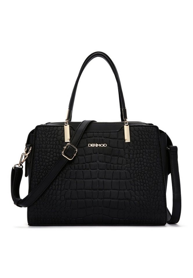 Derimod Umhängetasche Handtasche aus Kunstleder von Derimod