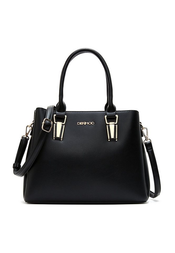 Derimod Umhängetasche Handtasche aus Kunstleder von Derimod