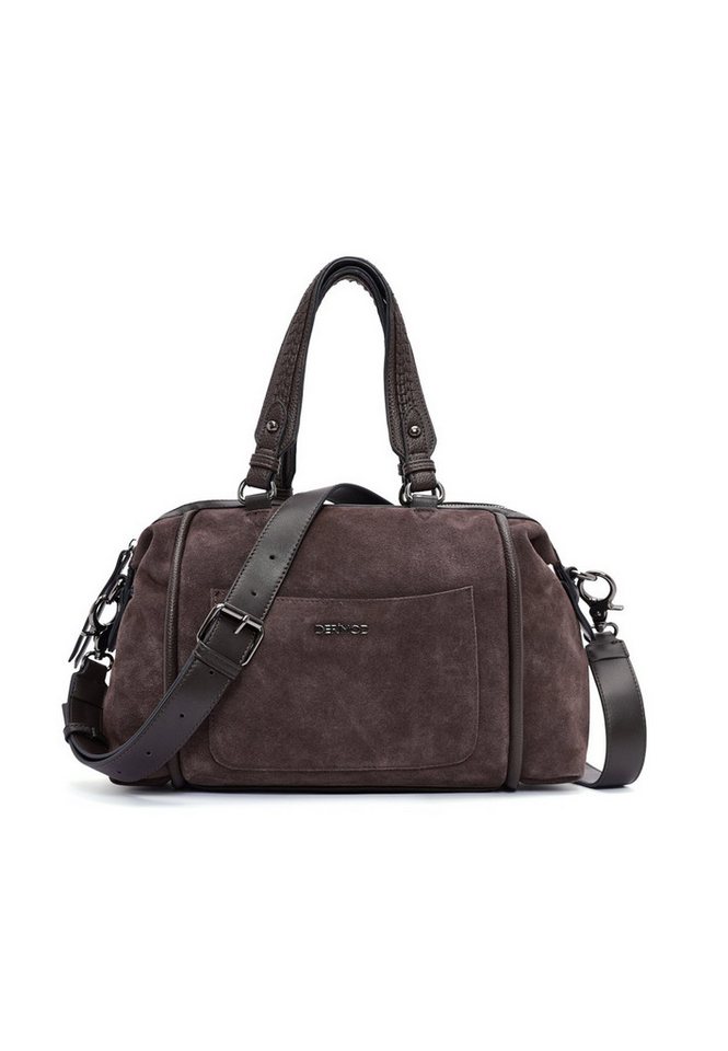 Derimod Umhängetasche Handtasche aus Kunstvelours von Derimod