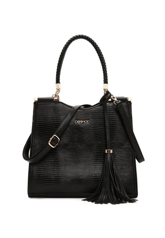 Derimod Umhängetasche Schultertasche aus Kunstleder von Derimod