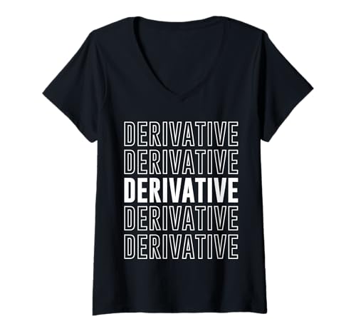Damen Derivat T-Shirt mit V-Ausschnitt Damen Derivat T-Shirt mit V-Ausschnitt von Derivative Apparel