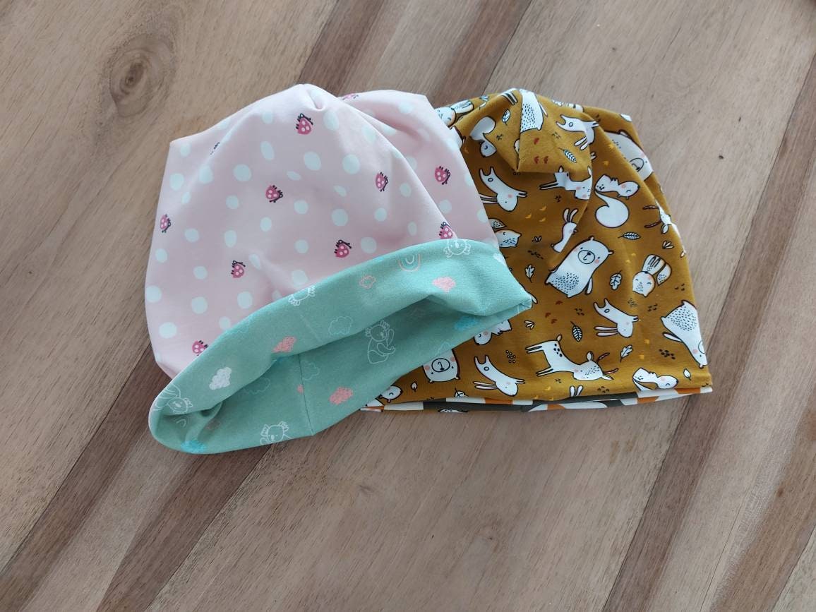 Wendebeanie Nach Maß Bio Wendebeanie Nach Maß Bio von DerkleineKnopf