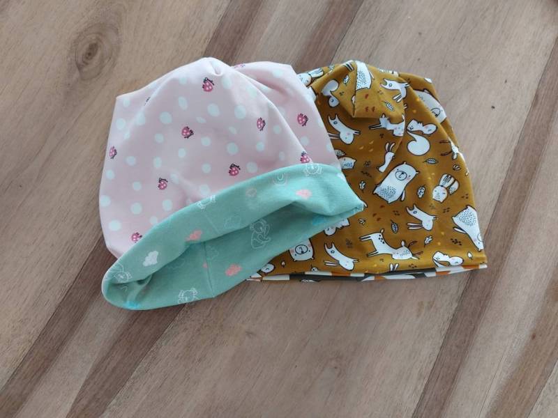 Wendebeanie Nach Maß Bio Wendebeanie Nach Maß Bio von DerkleineKnopf