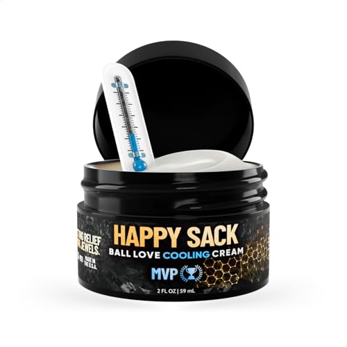 Happy Sack Nut Love Kühlcreme, Anti-Scheuern & Deodorant für Männer, Fresh Balls MVP Scent, 57 ml Happy Sack Nut Love Kühlcreme, Anti-Scheuern & Deodorant für Männer, Fresh Balls MVP Scent, 57 ml von Derm Dude