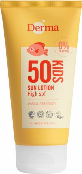 Derma Sun Kids Sun Lotion High SPF50 150 ml von Derma Sun