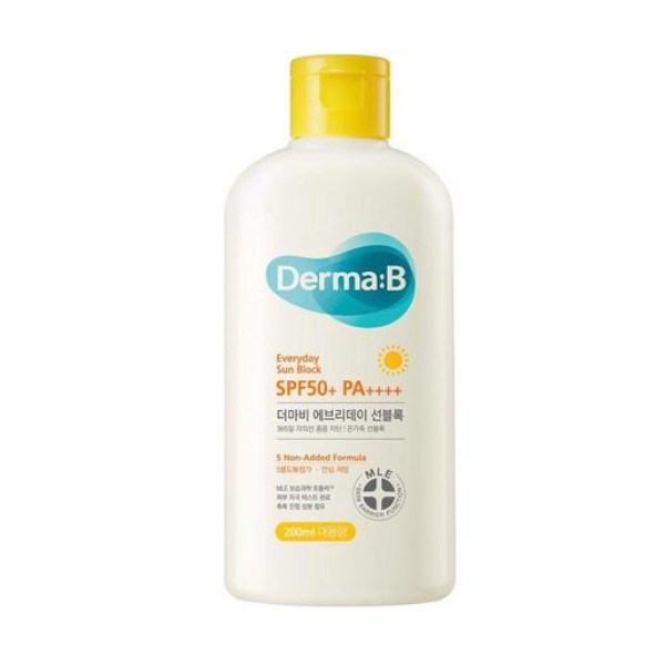 Derma:B - Everyday Sun Block SPF50+ PA++++ - 200ml von Derma:B