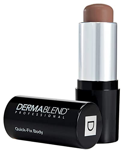 Dermablend Quick Fix Body Foundation Stick - Provides Natural, Non-Cakey Finish - Flawless Coverage For Skin Imperfections - Post Laser And Surgical Use - Long Lasting Coverage - 80W Brown - 12 G von DERMABLEND