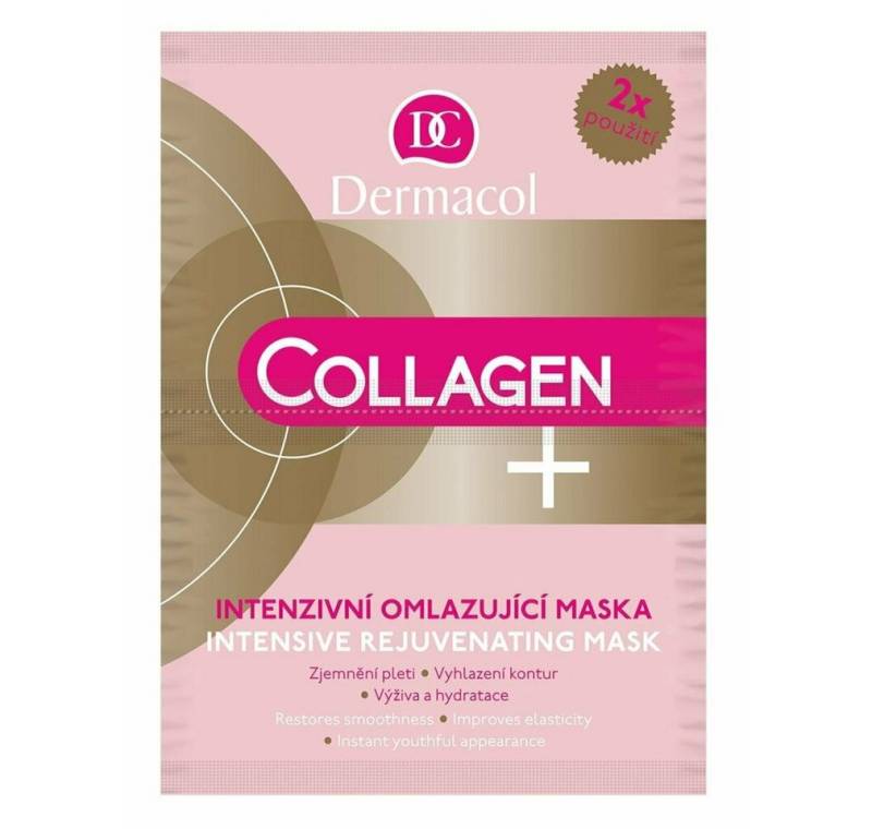 Dermacol Gesichtsmaske Intensive Verjüngungsmaske Collagen Plus 2 X 8 G von Dermacol