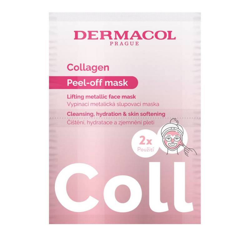 Dermacol Gesichtsmaske Kollagen-Lifting-Peel-Off-Maske 2 x 7,5 ml von Dermacol