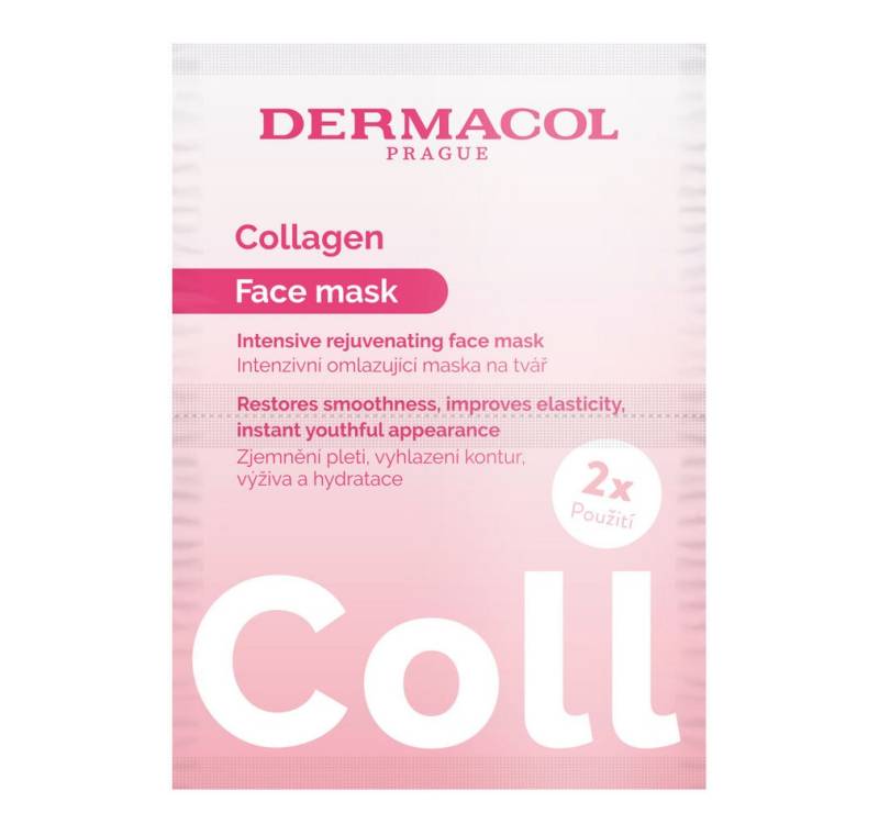 Dermacol Gesichtsmaske Verjüngende Kollagen-Gesichtsmaske (Gesichtsmaske) 2 x 8 ml von Dermacol