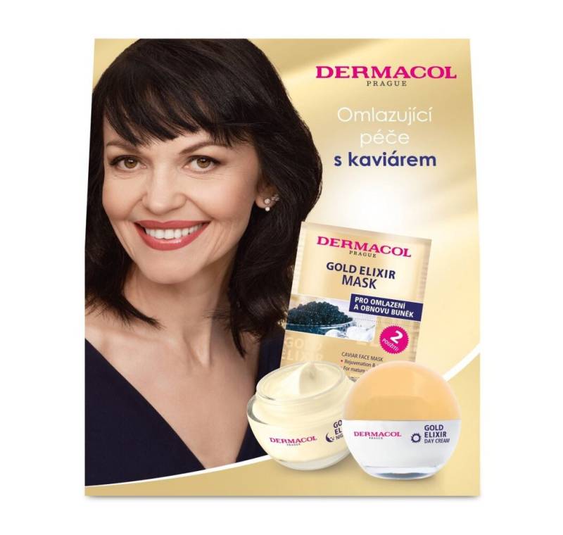 Dermacol Hautpflege-Set Goldelixier-Geschenkset I. von Dermacol