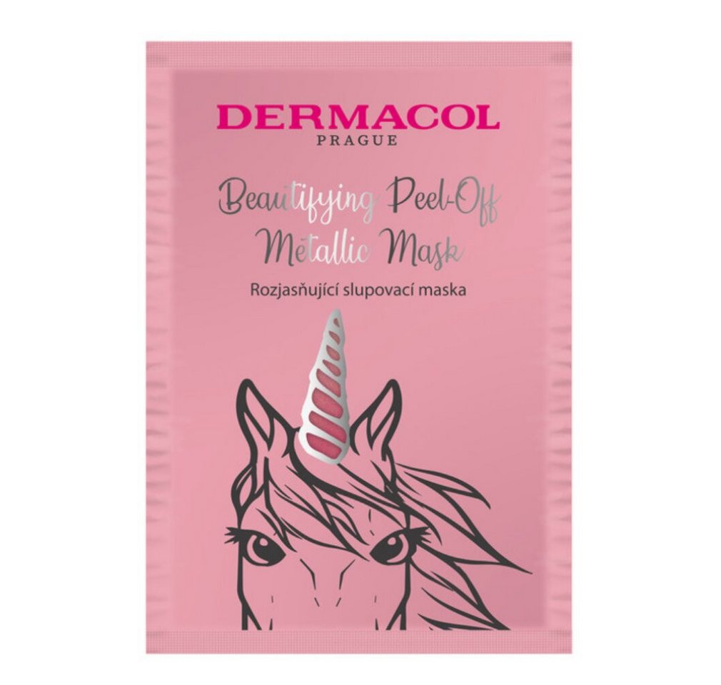 Dermacol Körperpflegemittel Beautifying Brightening Peel-Off Maske für das Gesicht 15 ml von Dermacol