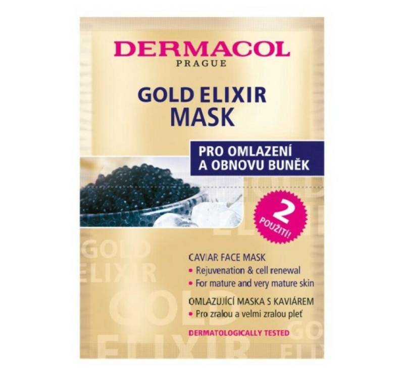 Dermacol Körperpflegemittel Gold Elixir 16ml Face Mask von Dermacol
