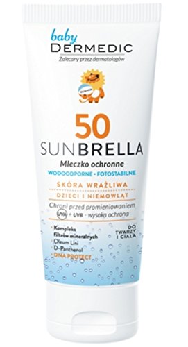 DERMEDIC Sonnenschutz für Kinder und Babys SUNBRELLA BABY, SPF 50, von Geburt an, 50 ml von DERMENA