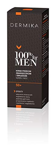DERMIKA 100% FOR MEN Falten und Furchencreme 50+ 50ml von Dermika