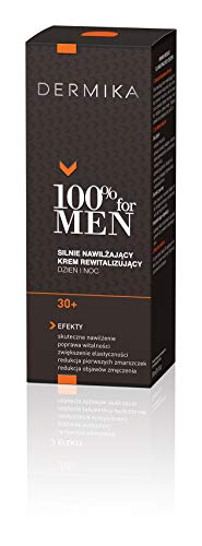 Dermika 100% for Men Ultra-Hydrating and Revitalizing Cream 30+ 48.2 g von Dermika