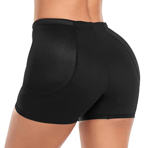 Derssity Damen Butt Lifter Unterhose Hüfte Push Up Unterhose Padded Gepolstert Hip Enhancer Shapewear Fake Ass Miederpant Unterhose Figurformender(HE,XXL) von Derssity