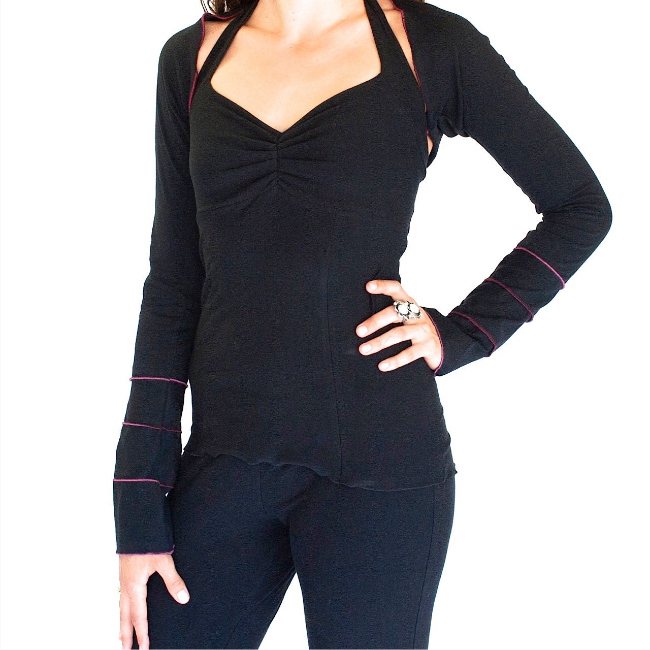 Frauen Langarm Shrug Adventure Shrug, Bolero, Tanzkleidung, Hochzeit von DervishClothing