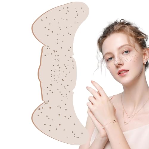 Derwrtup Make-up-Patches, glitzernde Make-up-Sprenkel für das Gesicht | Gefälschte Sommersprossen Glow Up Patches - Professionelle Make-up-Pflaster mit Wassertransfer für Männer, Freunde, von Derwrtup