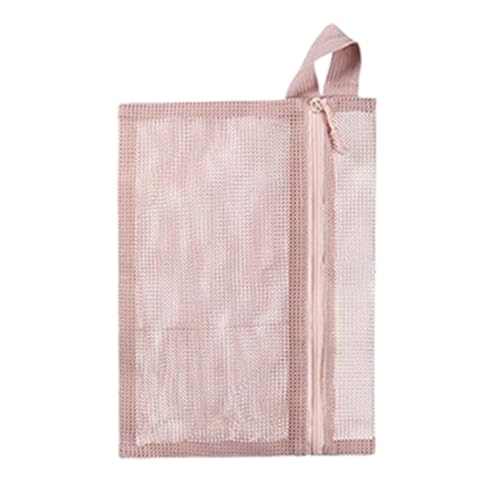 Derwrtup Mesh-Beutel Mit Reißverschluss, Mesh-Taschen Mit Reißverschluss, Multifunktionale Organizer-Tasche Für Toilettenartikel Medikamente Schreibwaren Gym Studentenzimmer Geschäftsreisen Tragbar von Derwrtup