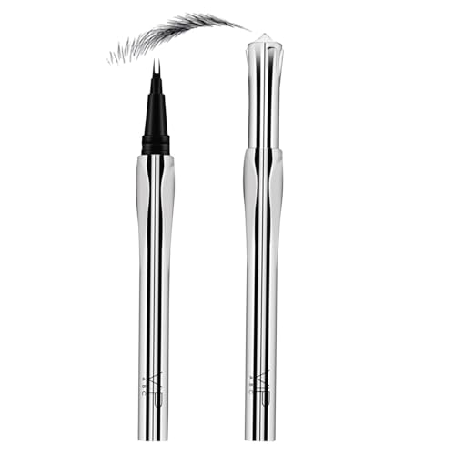 Derwrtup Wasserfester Augenbrauenstift, Augenbrauenstift,Definierender Augenbrauenstift - Augenbrauenstift wasserfest, Brow Pen Eyebrow Liner 2 Tip, langlebige Augenbrauenstifte von Derwrtup