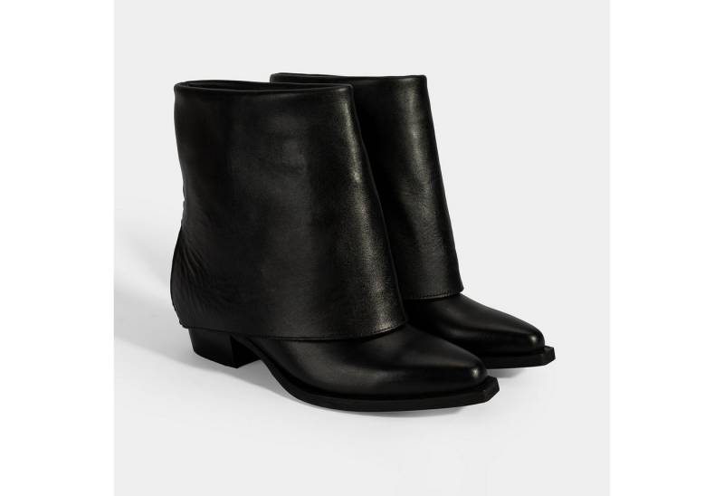 Desa DESA Damen-Ankle-Boots, Herbst/Winter-tauglich, Blockabsatz, spitze Ze Stiefel von Desa