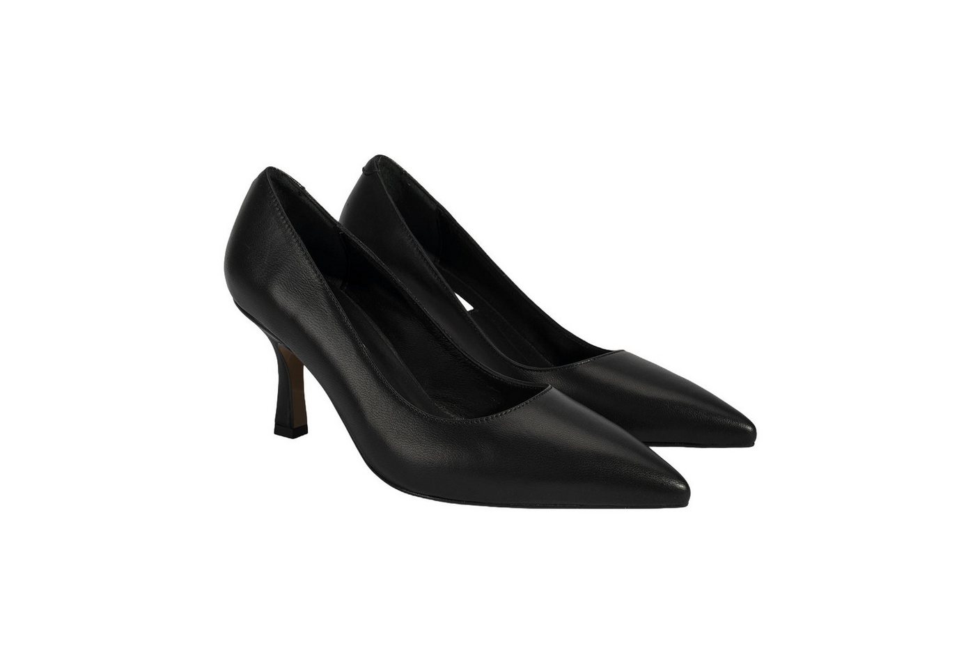 Desa DESA Damen-Lederpantoletten – Spitz zulaufender Stilettoabsatz, Herbst Loafer von Desa