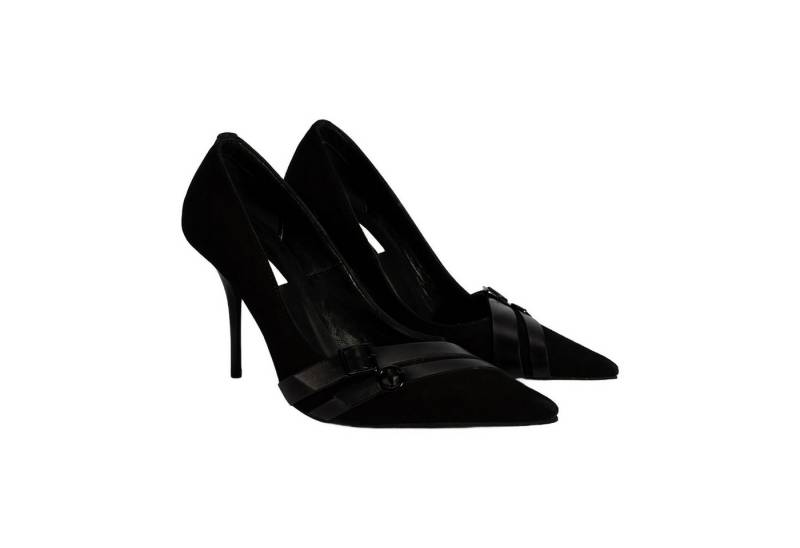 Desa DESA Damen-Slipper für Herbst/Winter, spitze Zehenpartie, Wildleder-St Loafer von Desa