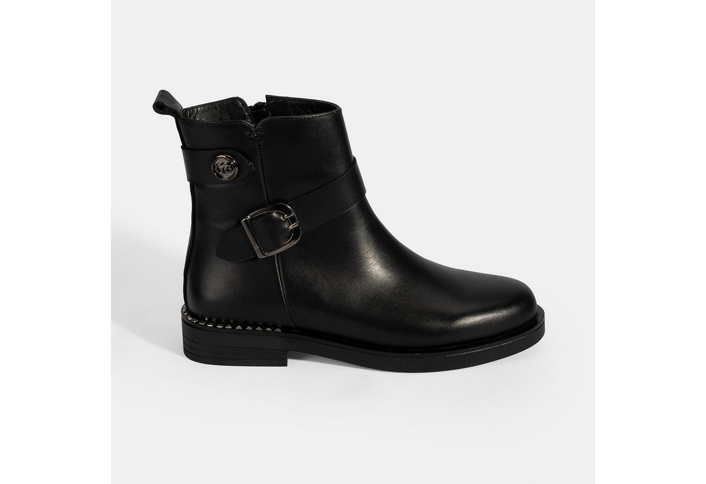 Desa DESA Damen-Stiefeletten mit flachem Absatz, knöchelhoch, für die Regen Stiefel von Desa