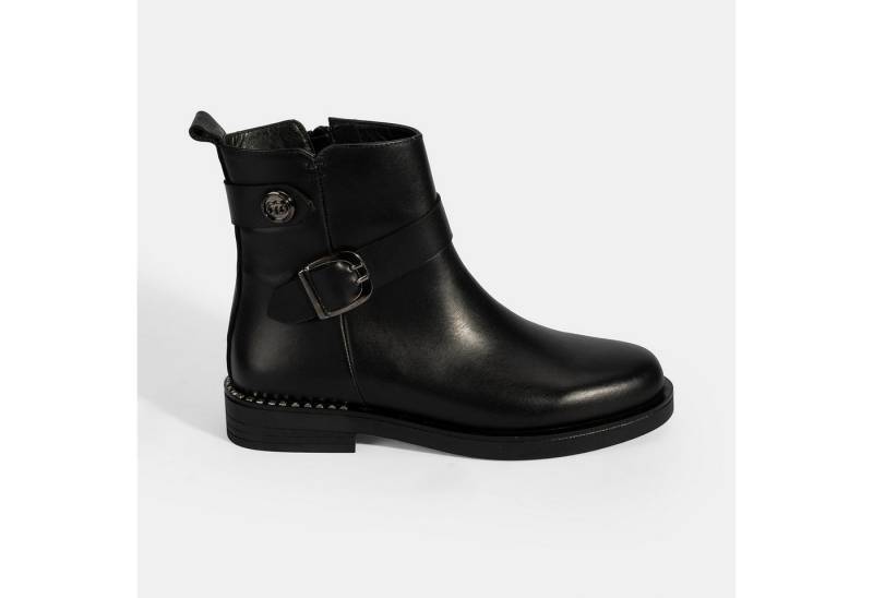 Desa DESA Damen-Stiefeletten mit flachem Absatz, knöchelhoch, für die Regen Stiefel von Desa