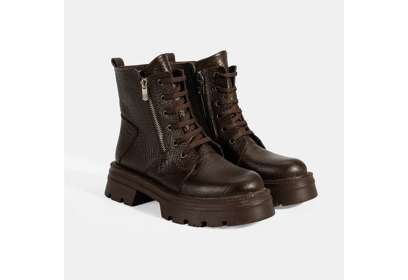 Desa DESA Damen-Stiefeletten mit runder Zehenpartie, flachem Absatz, wasser Stiefel von Desa