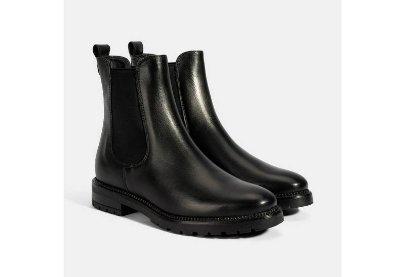 Desa Desa Damenstiefel – Obermaterial aus Textil, elastische Schnürsenkel, Stiefel von Desa