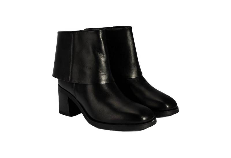 Desa DESA Damenstiefel aus Leder mit Blockabsatz – knöchelhoch, Herbst-/Win Stiefel von Desa