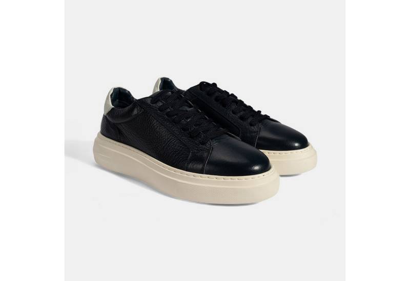 Desa Herren-Freizeitschuhe mit Schnürung – Obermaterial aus Leder, Schnüru Loafer von Desa