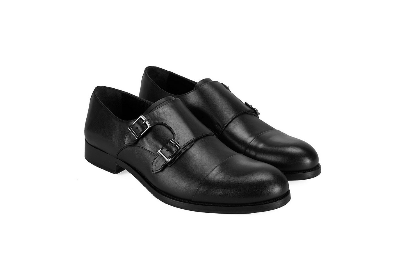 Desa Herren-Slipper – Leder, flacher Absatz, atmungsaktiv Loafer von Desa