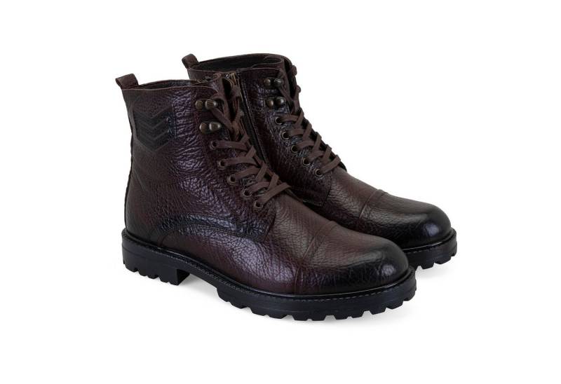 Desa DESA Herren-Schnürstiefel für den Winter, atmungsaktives Textil mit Le Stiefel von Desa