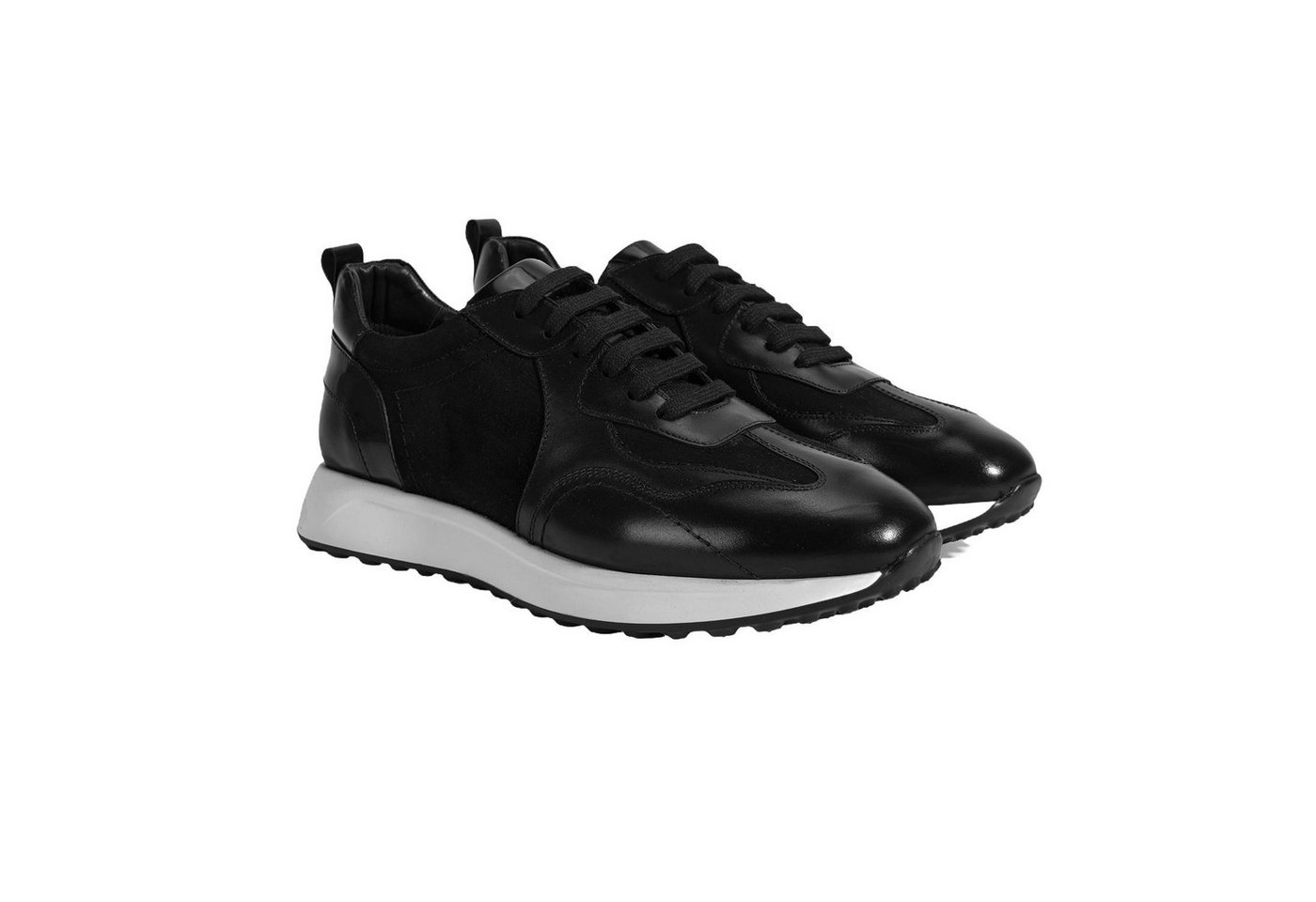 Desa DESA Herren-Sneaker – Premium-Leder-Sneaker für Herbst/Winter mit atmu Sneaker von Desa