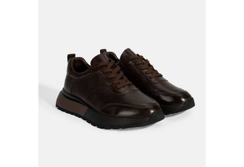 Desa DESA Herren-Sneaker aus Leder – Atmungsaktive Herbst-/Winter-Sneaker m Sneaker von Desa