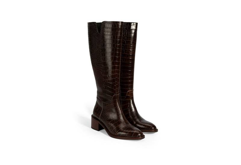 Desa DESA Overknee-Lederstiefel für Damen – Elegantes & bequemes Echtleder- Stiefel von Desa