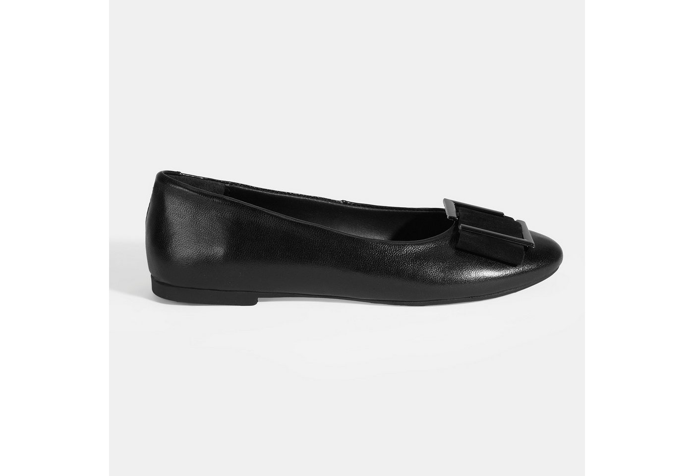 Desa Damen-Ballerinas aus Leder – Flacher Absatz, ohne Verschluss Ballerina von Desa