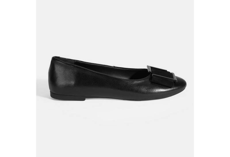 Desa Damen-Ballerinas aus Leder – Flacher Absatz, ohne Verschluss Ballerina von Desa