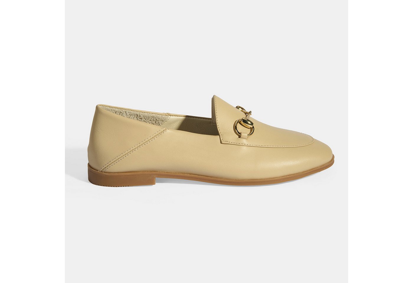 Desa Damen-Lederpantoletten – Flacher Absatz, ohne Verschluss Loafer von Desa