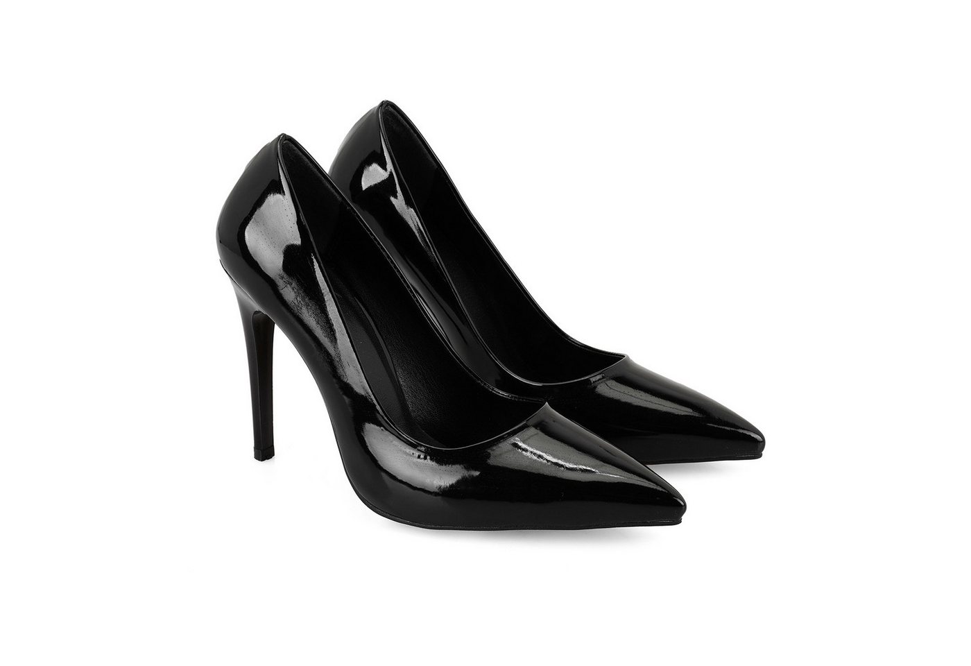 Desa Damen-Lederpumps im klassischen Stiletto-Stiletto-Look, atmungsaktiv Pumps von Desa