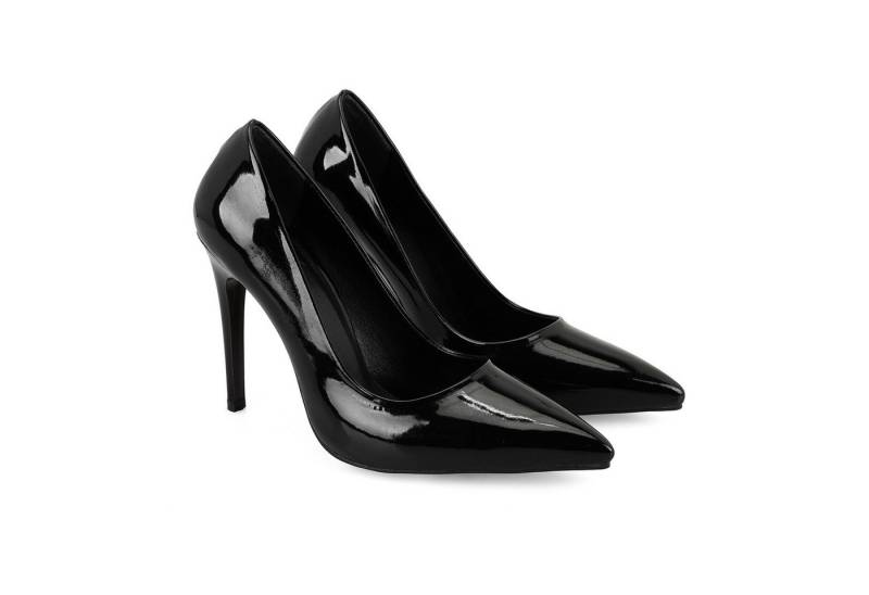 Desa Damen-Lederpumps im klassischen Stiletto-Stiletto-Look, atmungsaktiv Pumps von Desa