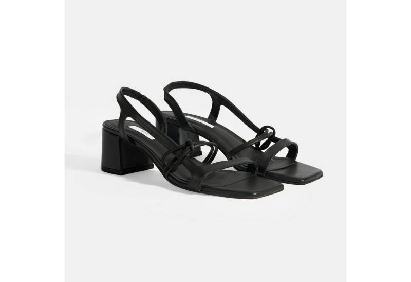 Desa Damen-Ledersandalen – Blockabsatz, Synthetiksohle, atmungsaktiv Slipper von Desa