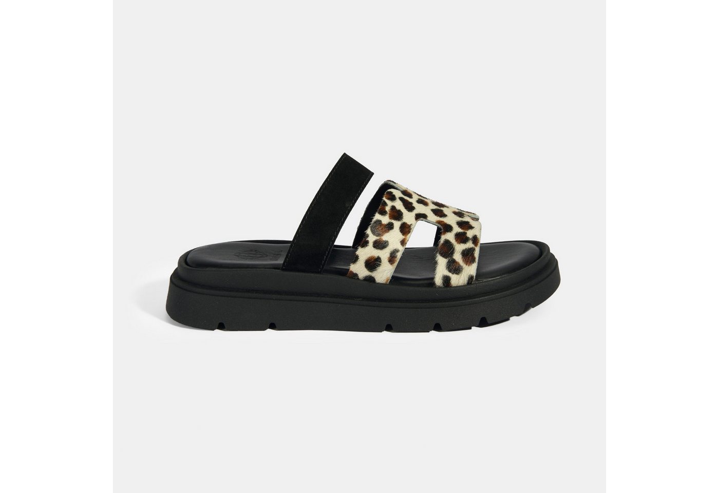 Desa Damen-Slipper – Obermaterial aus Wildleder, Lederfutter, flacher Absa Slipper von Desa