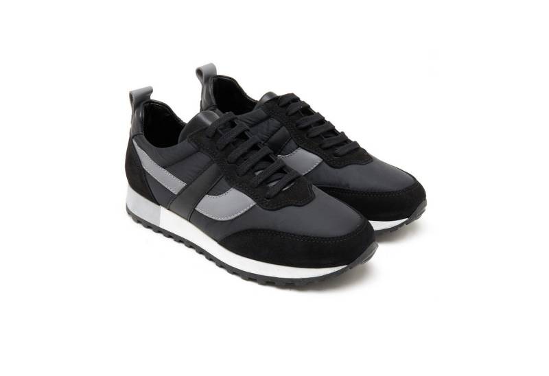 Desa Damen-Sneaker aus Kunstleder – Kunststoffsohle, atmungsaktiv, flacher Sneaker von Desa