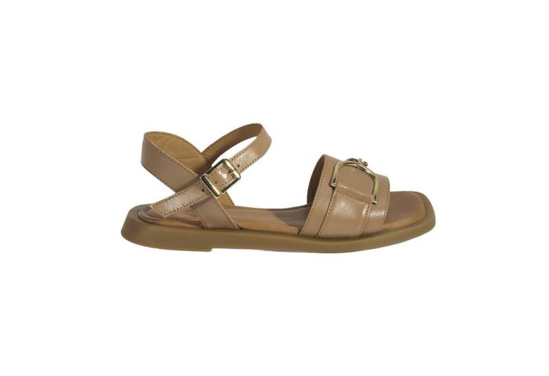 Desa Damensandalen – Obermaterial und Futter aus Leder, Schnallenverschlus Slipper von Desa