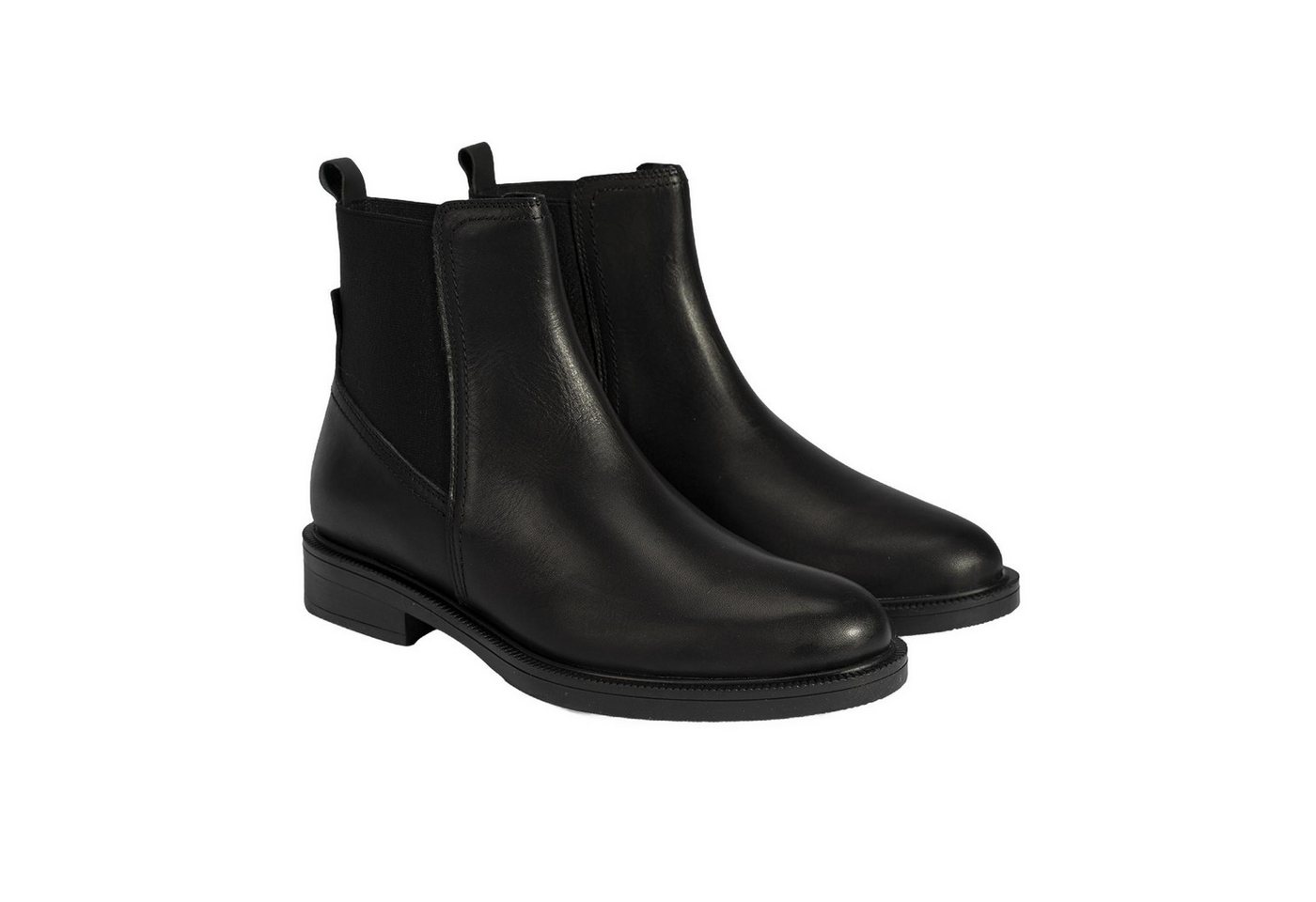 Desa Damen-Ankle-Boots – Echtleder, Animal-Print-Details, elastische Schnü Stiefel von Desa